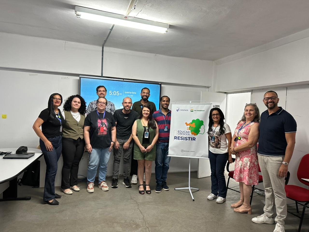 Projeto Resistir apresenta resultados de mapeamento pedagógico 