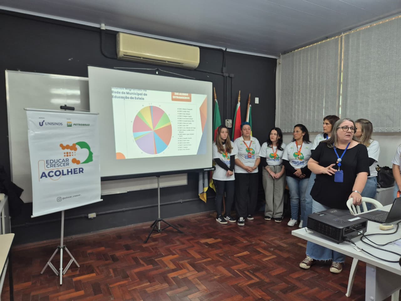 Projeto Acolher promove formação sobre migração, escola e acolhimento 