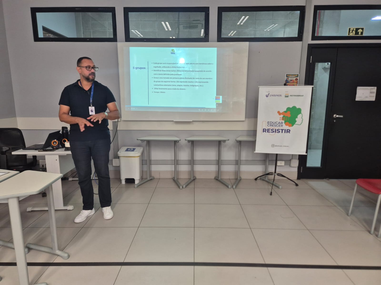 Oficina de Cinema Negro mobiliza estudantes no SESI de São Leopoldo 