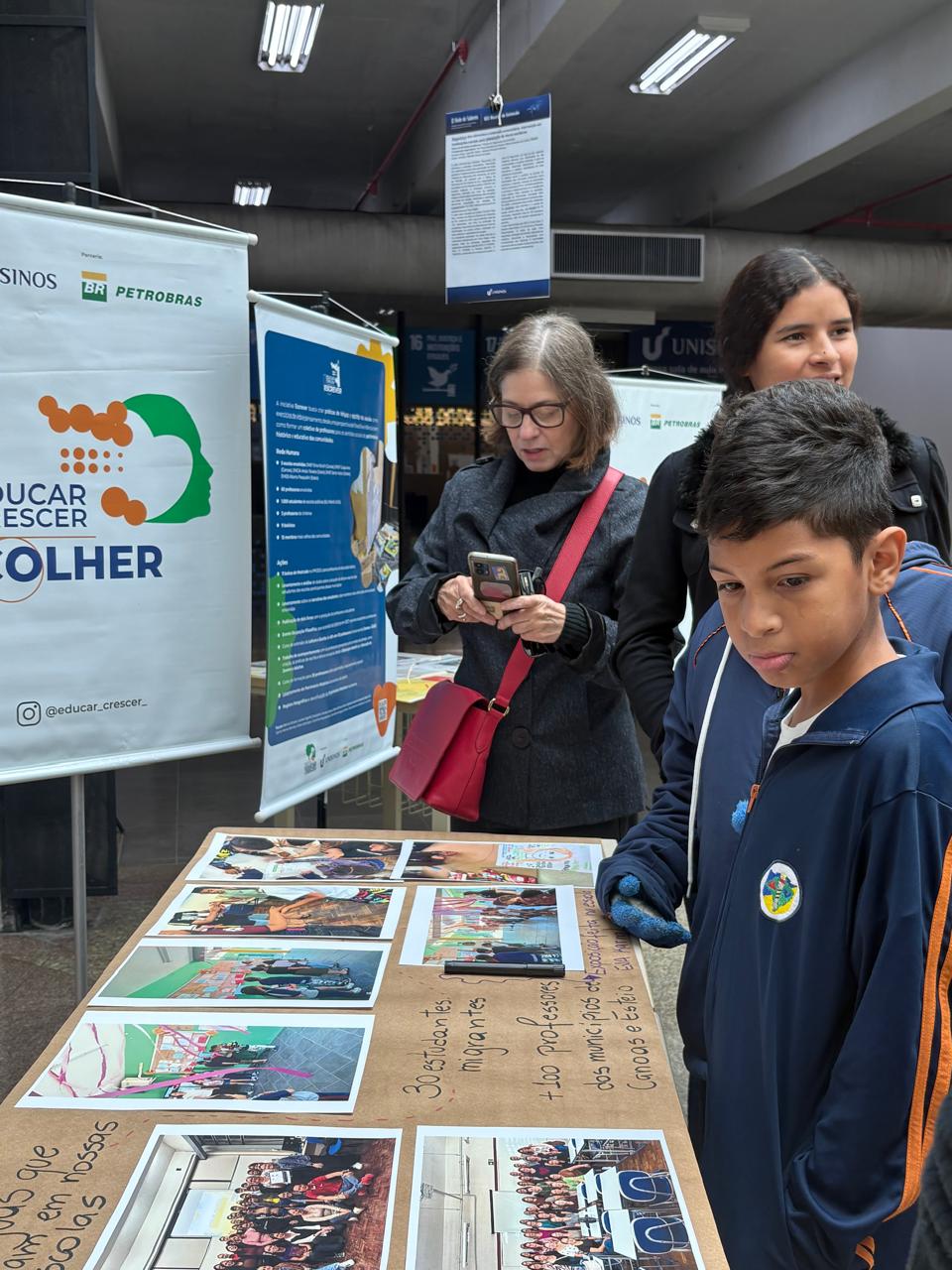 Projeto Educar Crescer marca presença na MIC e na MEX com ações de acolhimento e diversidade na Unisinos  