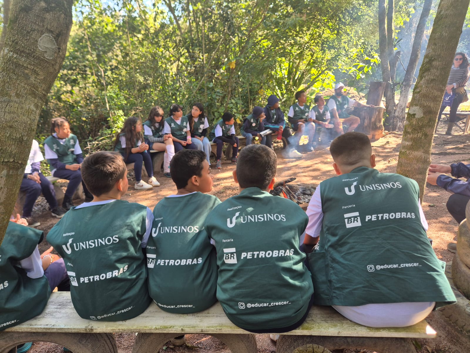 Visita técnica do eixo Plantar promove troca de saberes e vivência com a natureza